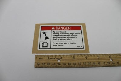 DECAL,DANGER,TIP-OVER