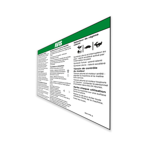 DECAL,NOTICE,OPERATING INST.