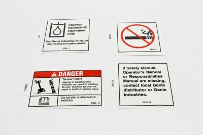 DECAL KIT,WORDS,S60/65***
