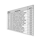 DECAL KIT,Z80 PLAT,WORD,ANSI/AUS