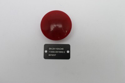 KNOB,HAND PUMP (RED)***