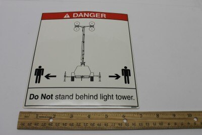 DECAL- DO NOT STANDBE