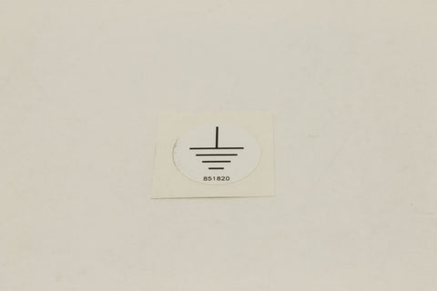 DECAL- SYMBOL FOR GROUND