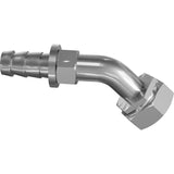 HOSE END,BARBED,FEM,45 DEG 8-8
