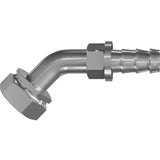 HOSE END,BARBED,FEM,45 DEG 8-8