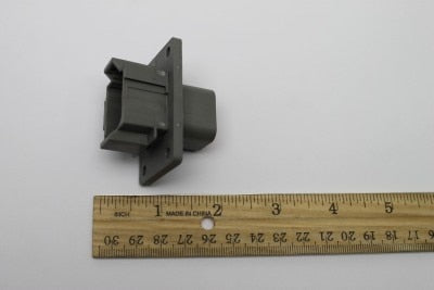 CONN, RECEP, 8 WAY, DEUTSCH, DT, GRAY/FLANGE