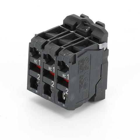 BASE, W/3 NC CONTACTS