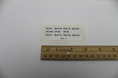 DECAL,LABEL,WINCH ONLY SYMB