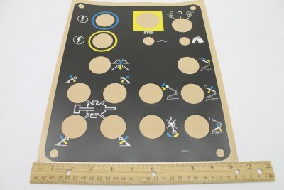 DECAL,GROUND CONTL PANEL,TZ34*