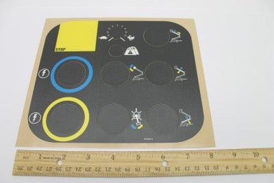 DECAL,PLAT CNTRL PANEL,TZ34***