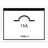 DECAL,LABEL,CIRCUIT BREAKER,AC