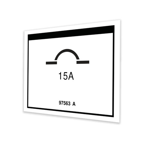 DECAL,LABEL,CIRCUIT BREAKER,AC