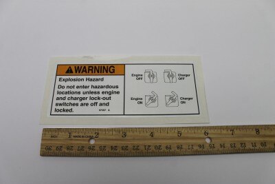 DECAL,WARN,EXPLS HAZRD SWITCHS