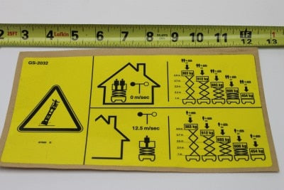 DECAL SYM-MAXCAP APG