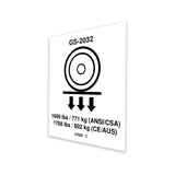 DECAL,LABEL,WHEEL LOAD 2032