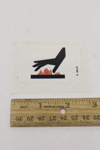 DECAL,DANGER,HOT,SYMBOL