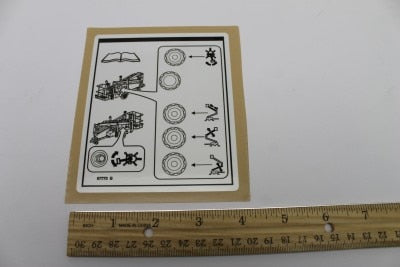 DECAL,LBL,MAN VALVES,TZ,SYM***