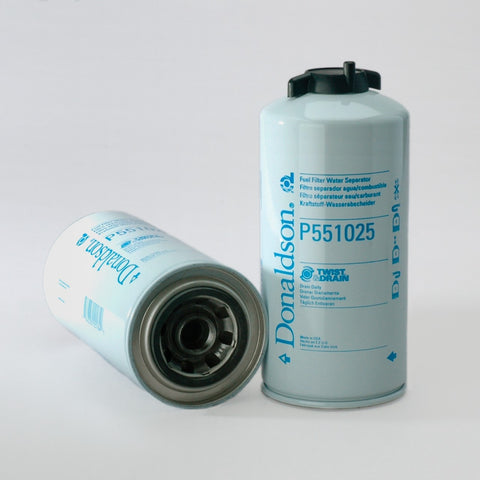 FUEL FILTER, WATER SEPARATOR SPIN-ON TWIST&DRAIN; PACK OF 12 (TWELVE)