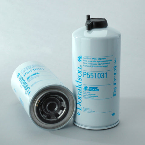 FUEL FILTER, WATER SEPARATOR SPIN-ON TWIST&DRAIN; PACK OF 12 (TWELVE)