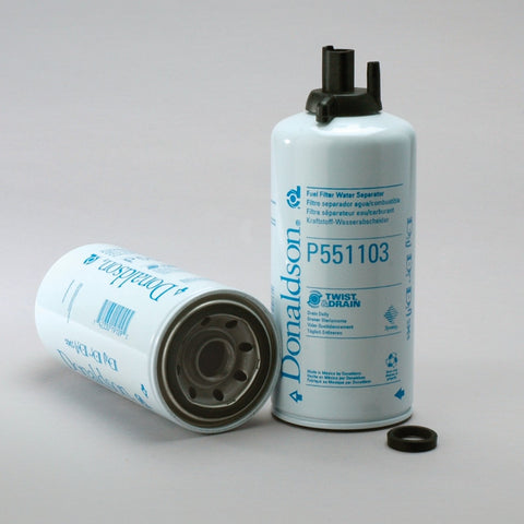 FUEL FILTER, WATER SEPARATOR SPIN-ON TWIST&DRAIN; PACK OF 12 (TWELVE)