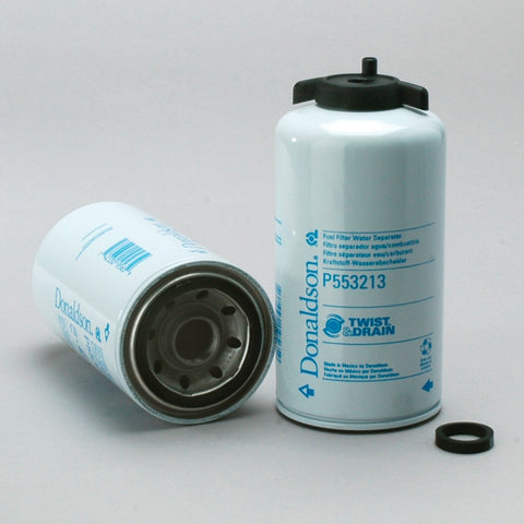FUEL FILTER, WATER SEPARATOR SPIN-ON TWIST&DRAIN; PACK OF 12 (TWELVE)