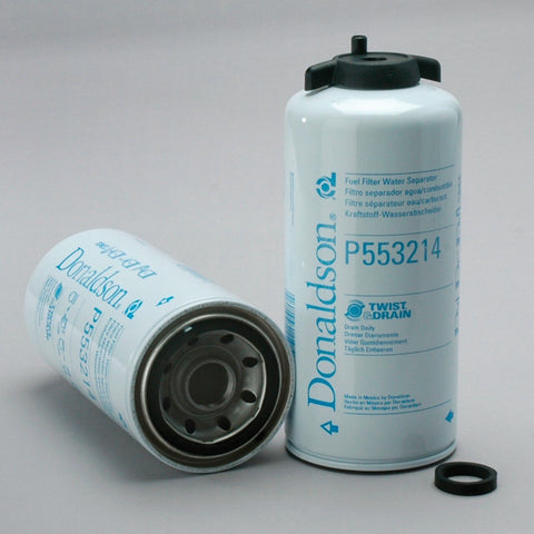 FUEL FILTER, WATER SEPARATOR SPIN-ON TWIST&DRAIN; PACK OF 12 (TWELVE)