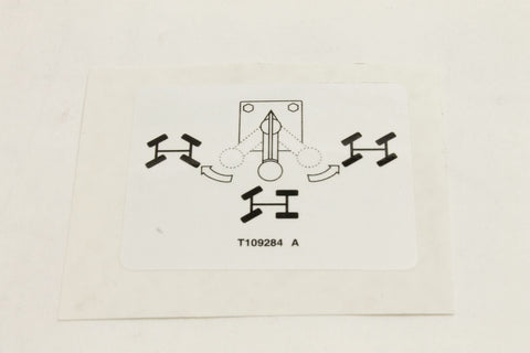 DECAL,STEERING SELECTOR,6K8K