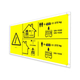 DECAL,SYM MAX CAP 272 KG,CE