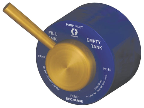 Graco | 120601 1 1/2 in. NPT (Female) 4-Way Evacuation Valve