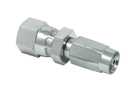 Graco | 128561 Field-Installable Swivel Hose End Fitting - 1/8 in. ID Hose, #4 JIC, SAE 7/16-20 female