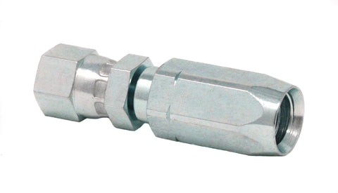Graco | 128563 Field-Installable Swivel Hose End Fitting - 1/4 in. ID Hose, #4 JIC, SAE 7/16-20 female