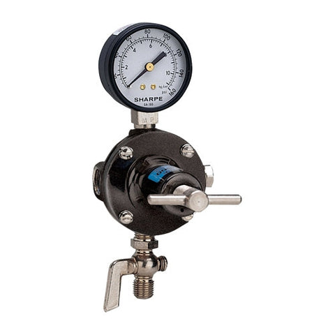 Graco | 1620 Sharpe Air Regulator Assembly with Gauge, 2 Regulated Outlets, 50CFM