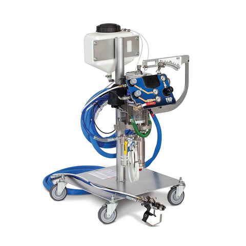 Graco | 16R005 17:1 Ratio External Mix Gel System with 25 ft (7.6 m) Hose and Cart