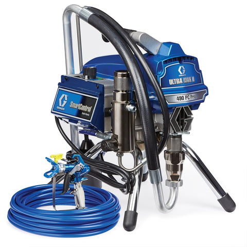 Graco | 17E852 Ultra Max II 490 PC Pro Electric Airless Sprayer, Stand