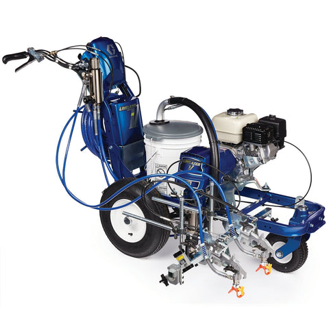 Graco | 17H457 LineLazer V 5900 HP Automatic Series Gas Airless Line Striper, 1 Auto Gun, 1 Manual Gun