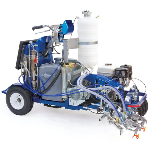 Graco | 17H468 LineLazer V 250SPS HP Reflective Series Self-Propelled Gas Hydraulic Airless Line Striper, 1 Auto Gun, 1 Tank