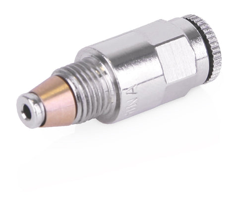 Graco | 17L440 CSP Outlet Fitting - Nylon Tube Push-To-Connect Stud - 1/4 inch OD Tube x M10 with Check Valve, 625 psi