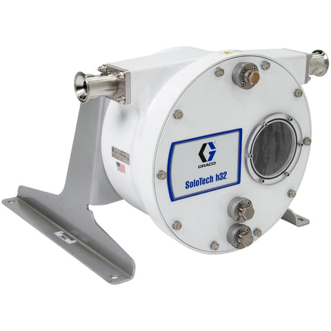 Graco | 19D089 SoloTech h32 Peristaltic Pump, No Motor or gear reducer, FDA Nitrile Hose, SST Sanitary Clamp Barb