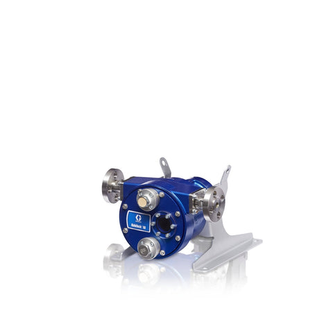 Graco | 19X011 SoloTech i10 Low Speed Hypalon Peristaltic Hose Pump with CSM Hose, PVDF Barb & NEMA Connection