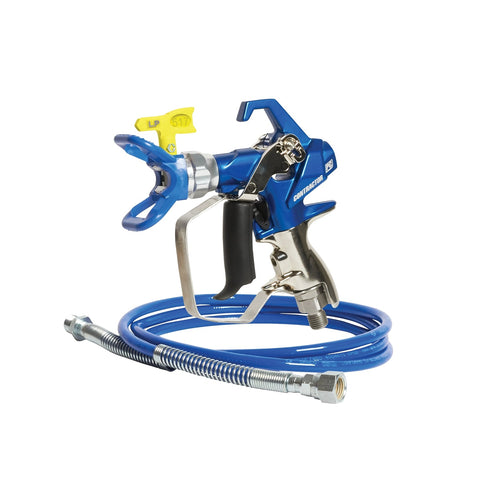 Graco | 19Y445 Contractor PC Compact Gun, 1/8 in x 4.5 ft Whip Hose, RAC X LP 517 SwitchTip