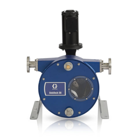 Graco | 19Z069 SoloTech i26 EPDM Peristaltic Hose Pump with EPDM Hose, PVDF Barb & BLDC Motor
