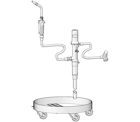 Graco | 2000727 Fast-Ball 100 Pump Mobile Oil Dolly Package