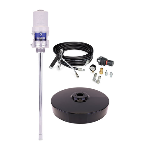 Graco | 220171 Fire-Ball 300 Series 15:1 400 lb. (181 kg) Grease Pump - Stationary Pail Dispenser Package