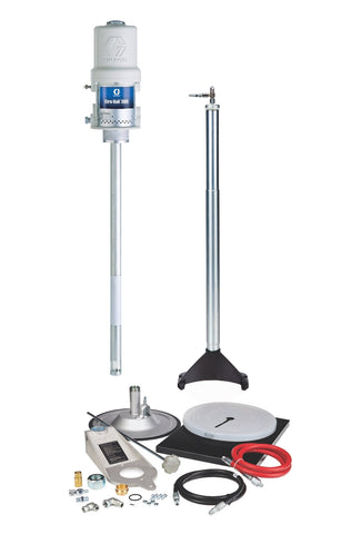 Graco | 222073 Fire-Ball 300 Series 50:1 120 lb. (54 kg) Grease Pump - Stationary Supply Topper-Inductor Package