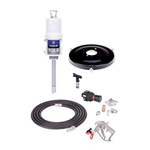 Graco | 222077 Fire-Ball 300 Series 15:1 Undercoating/Rustproofing Package - Portable