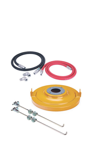 Graco | 222086 Fire-Ball 300 Series 5:1 16 Gallon (60 Liter) Open-Head Oil Pump - Lube Truck Package