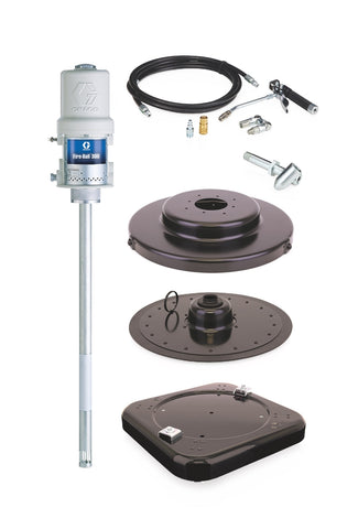 Graco | 225006 Fire-Ball 300 Series 50:1 120 lb. (54 kg) Grease Pump Portable Package with Caster Base