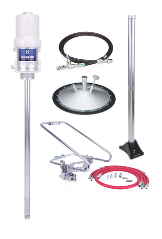 Graco | 226013 Fire-Ball 300 Series 50:1 400 lb. (181 kg) Grease Pump - Stationary Supply Topper-Inductor Package