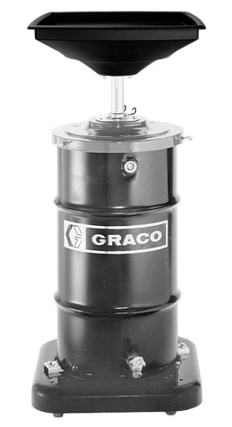 Graco | 239301 16 gal (60 l) Oil Receiver with Steel Drum Oil Receiver