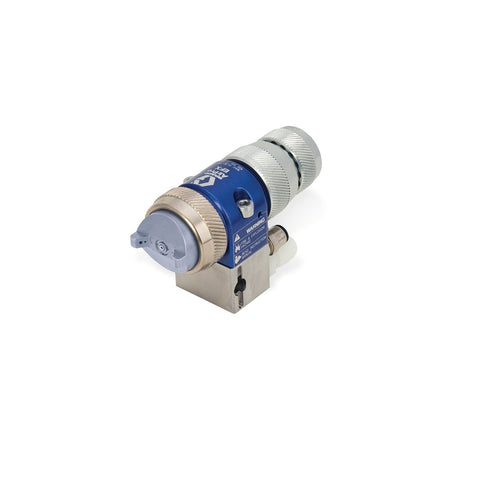 Graco | 24B858 AirPro EFX Auto Air Spray Gun with Manifold, Conventional, 0.035 inch (0.9 mm) Nozzle, SST Tip, Indexing Fluid Adjust Knob